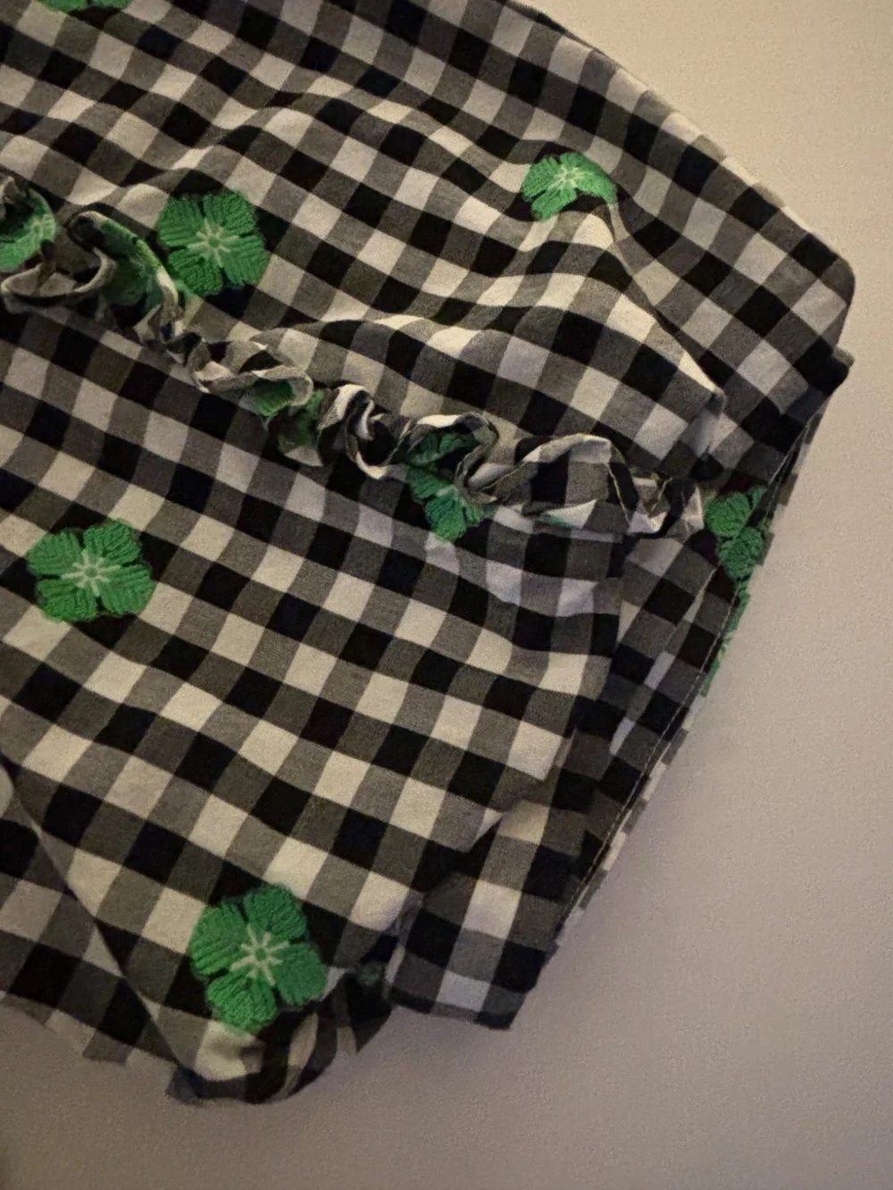 Kate Spade Gingham Voile Top